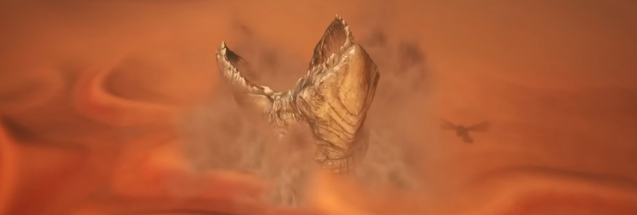 dune awakening sandworm out